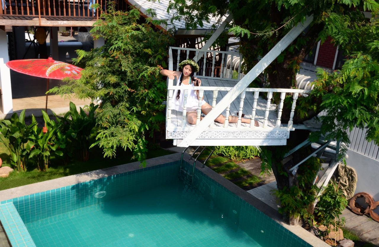 צ'יאנג מאי Garden Yard Inn Chiangmai מראה חיצוני תמונה